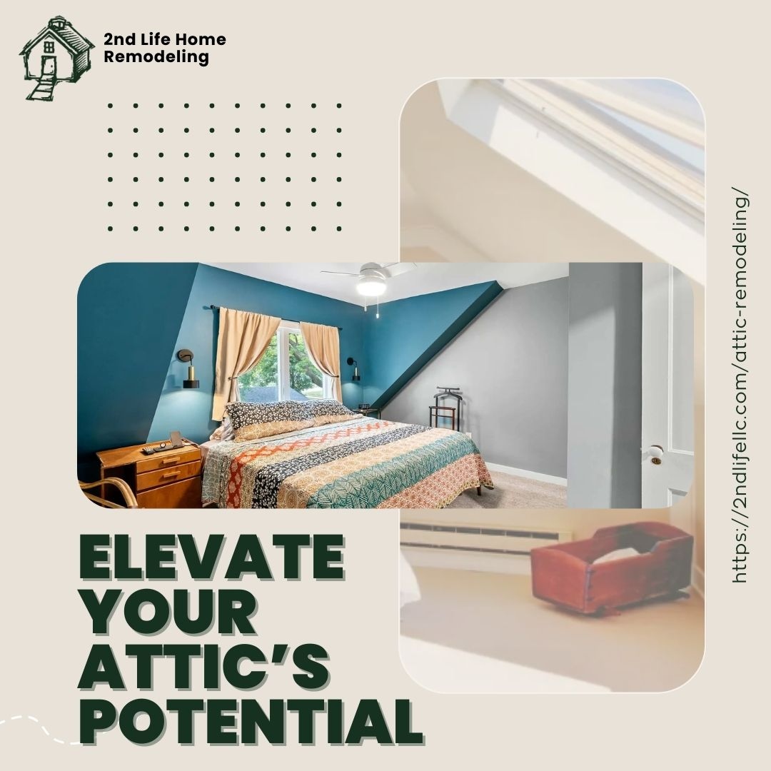 2ndlifellc's tweet image. Utilize your attic space for a new bedroom, home office, or creative studio.🔝
#AtticRemodel #SpaceUtilization