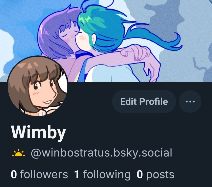 made a blue🦋 if you want to follow me on there! :]