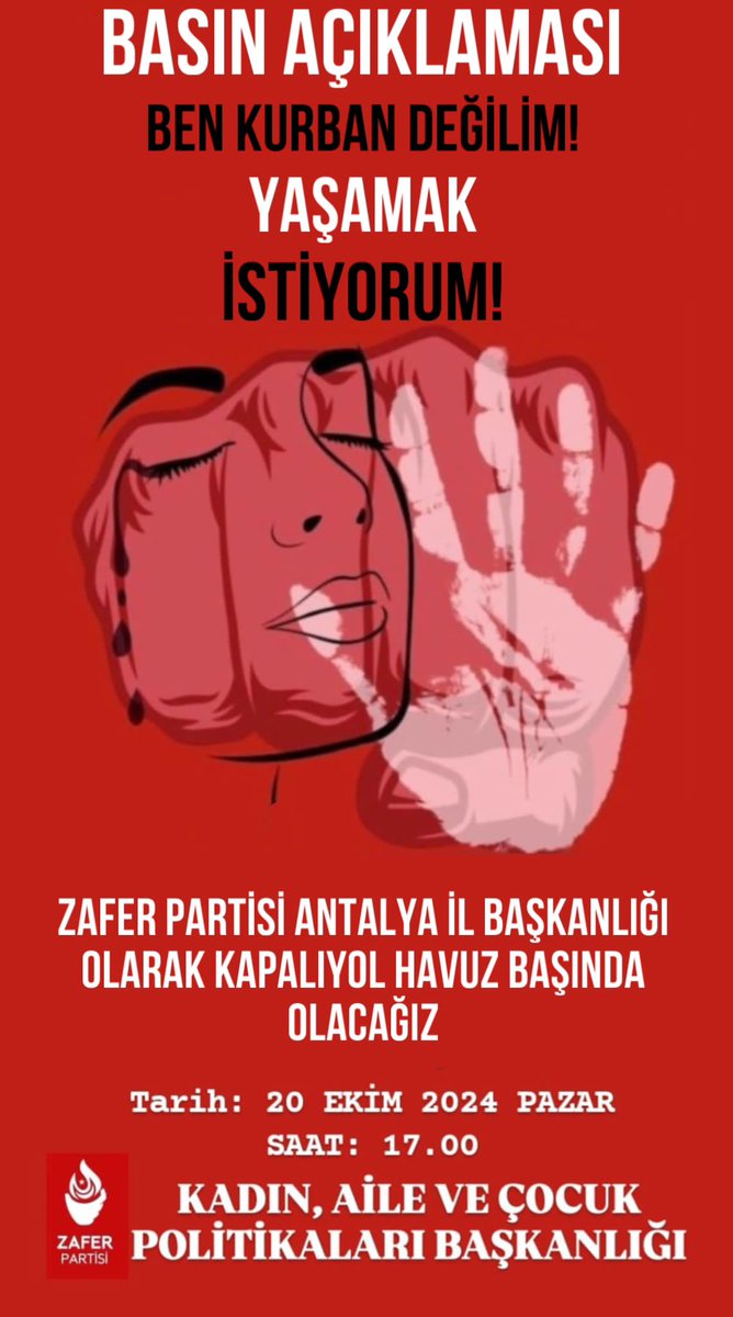 Kadınların, çocukların sesi oluyoruz! 

<a href="/zaferpartisi/">Zafer Partisi</a> <a href="/umitozdag/">Ümit Özdağ</a> <a href="/esmaulhusnaslan/">Esmaül Hüsna Aslan</a> <a href="/AykaPercem/">Perçem</a> <a href="/NazmiAcan/">Nazmi Acan</a>