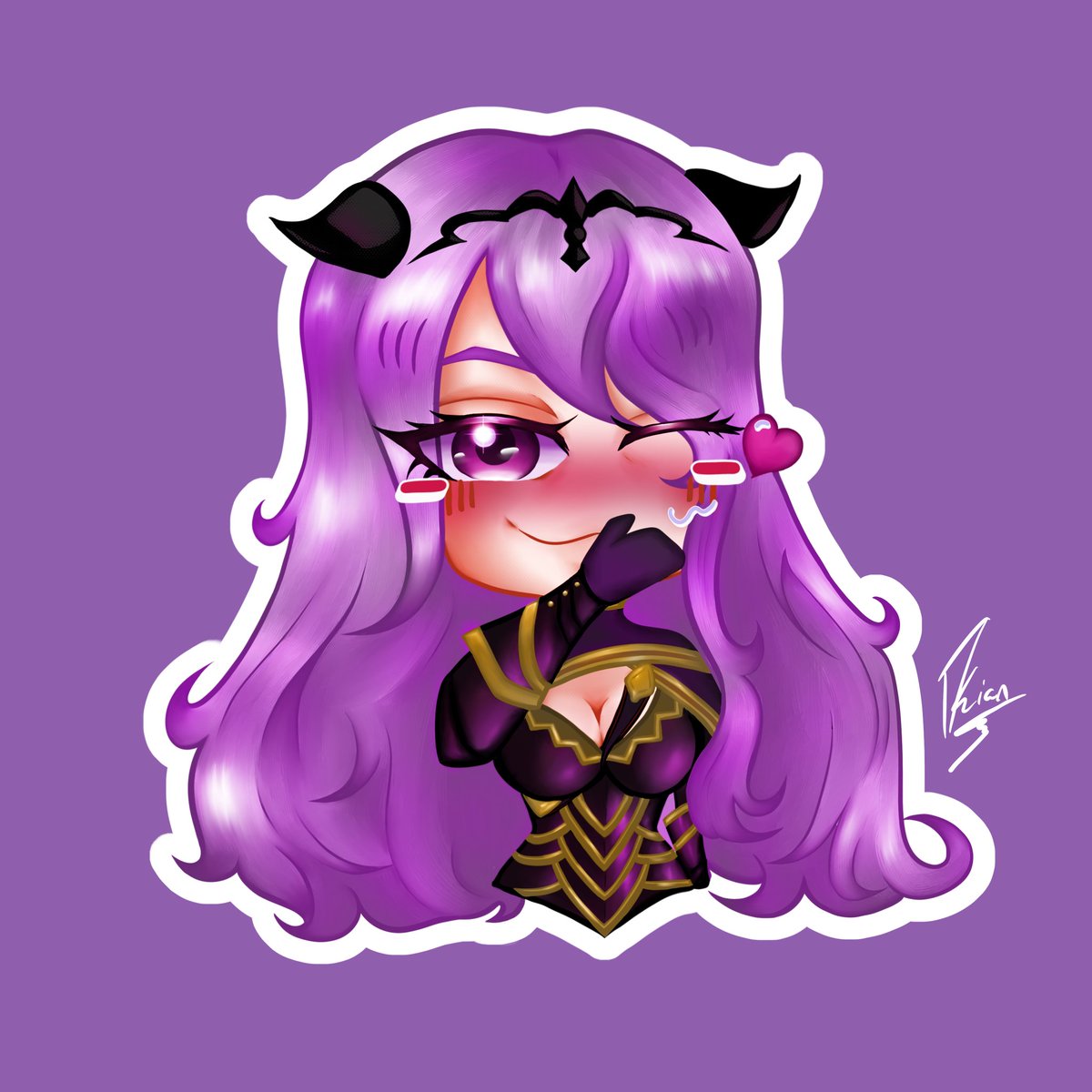 Kiann_artist's tweet photo. A Chibi design of my beautiful Camilla, it could be for future keychains or stickers hehe ππ»ππ»π
#art #digitalart #digitalpainting #digitaldrawing #digitalartist #anime #fanart #fanartanime #fireemblemfatesconquest #fireemblem #firemblemfates #fireemblemcamilla #fireemblemfanart https://t.co/eQGfGUp0Kq