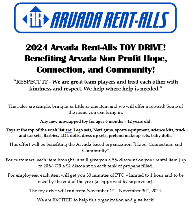 Arvada Rent-Alls tweet media