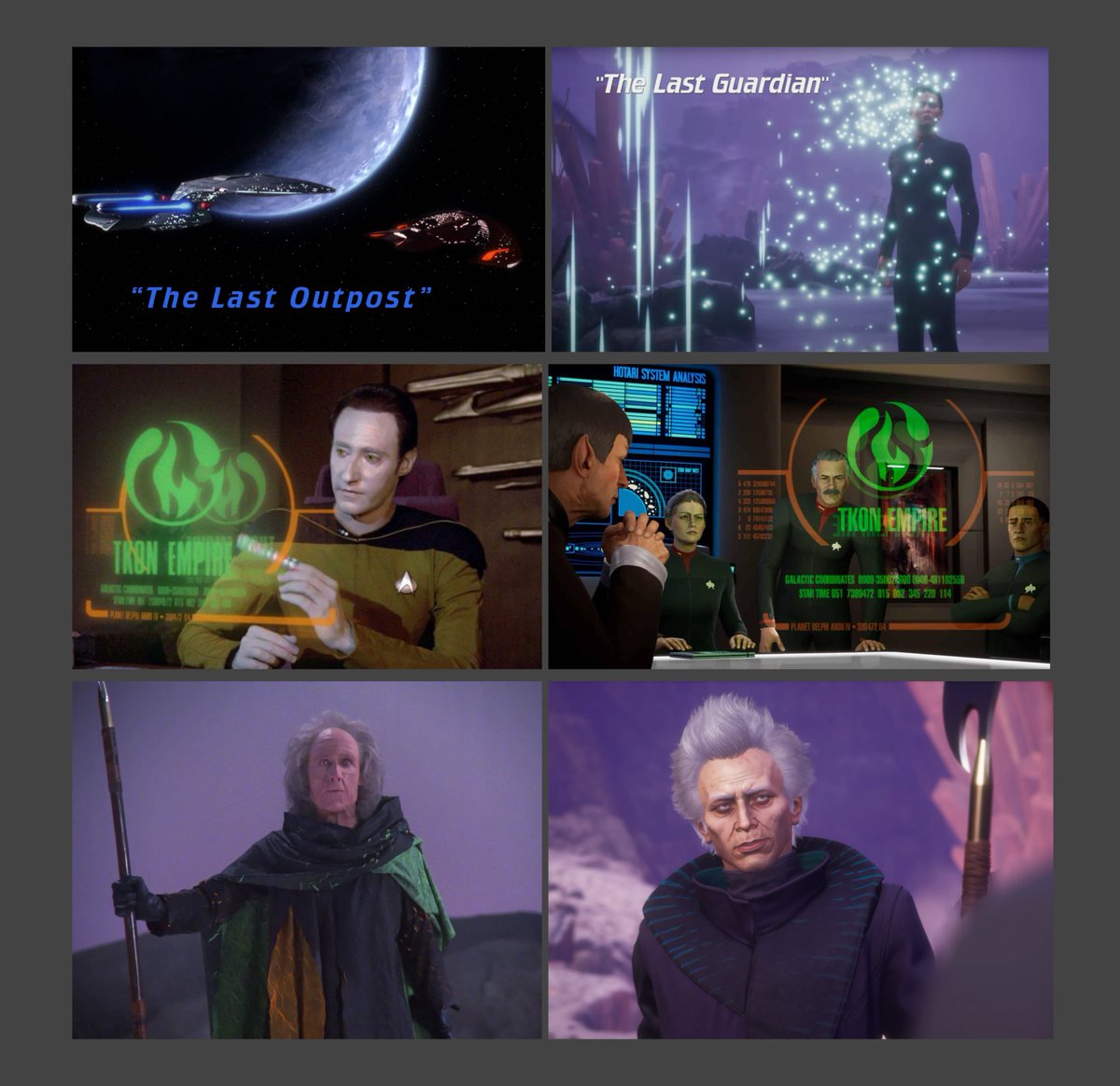 It's TKON DAY! 37 years ago today #StarTrekTNG  introduced the Tkon in The Last Outpost — and we brought them back in #StarTrekResurgence. We faithfully recreated some elements, but we figured #Portal63 needed a bit of a makeover...
Get the game at startrek-resurgence.com