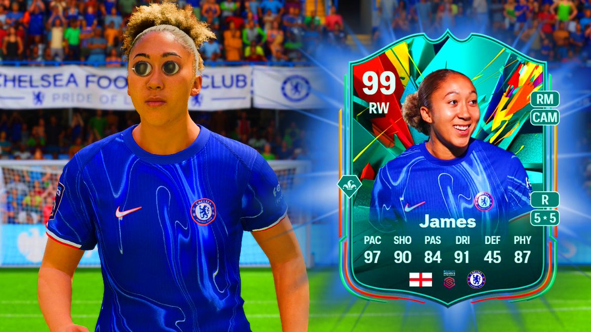 YTsimpo's tweet photo. LAUREN JAMES IS BROKEN.EXE (EA FC 25)

https://t.co/f7uwBrbn5b

Check out my new video!

#eafc25 #FC25 #YouTube https://t.co/XDzzIiBLaC