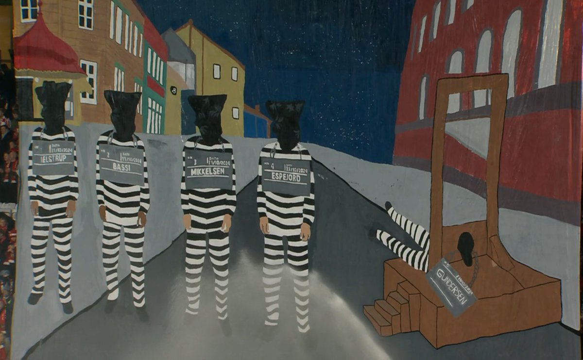 Tromsø's 2nd half tifo will certainly raise a few eyebrows in the NFF 🤭