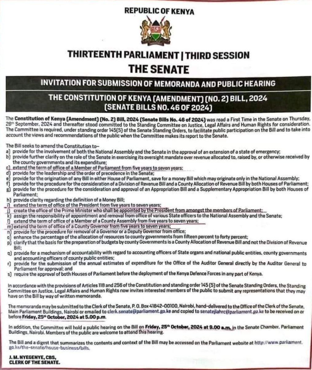 To all Kenyans. There is another raging fire called term extension by the government to amend  the consititution🔥🔥