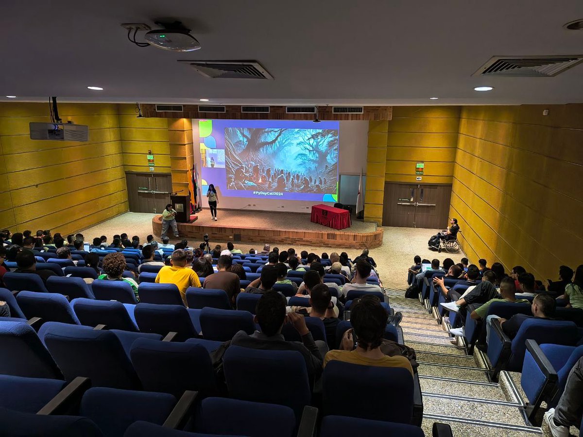 pythoncali's tweet image. Aplicaciones de Modelos de Visión Computacional para la Detección de Enfermedades en Plantas utilizando Machine Learning. En vivo y en directo Briyid Catalina Cruz
buff.ly/4dVVj3l
#PyDayCali2024 #python #pythoncali