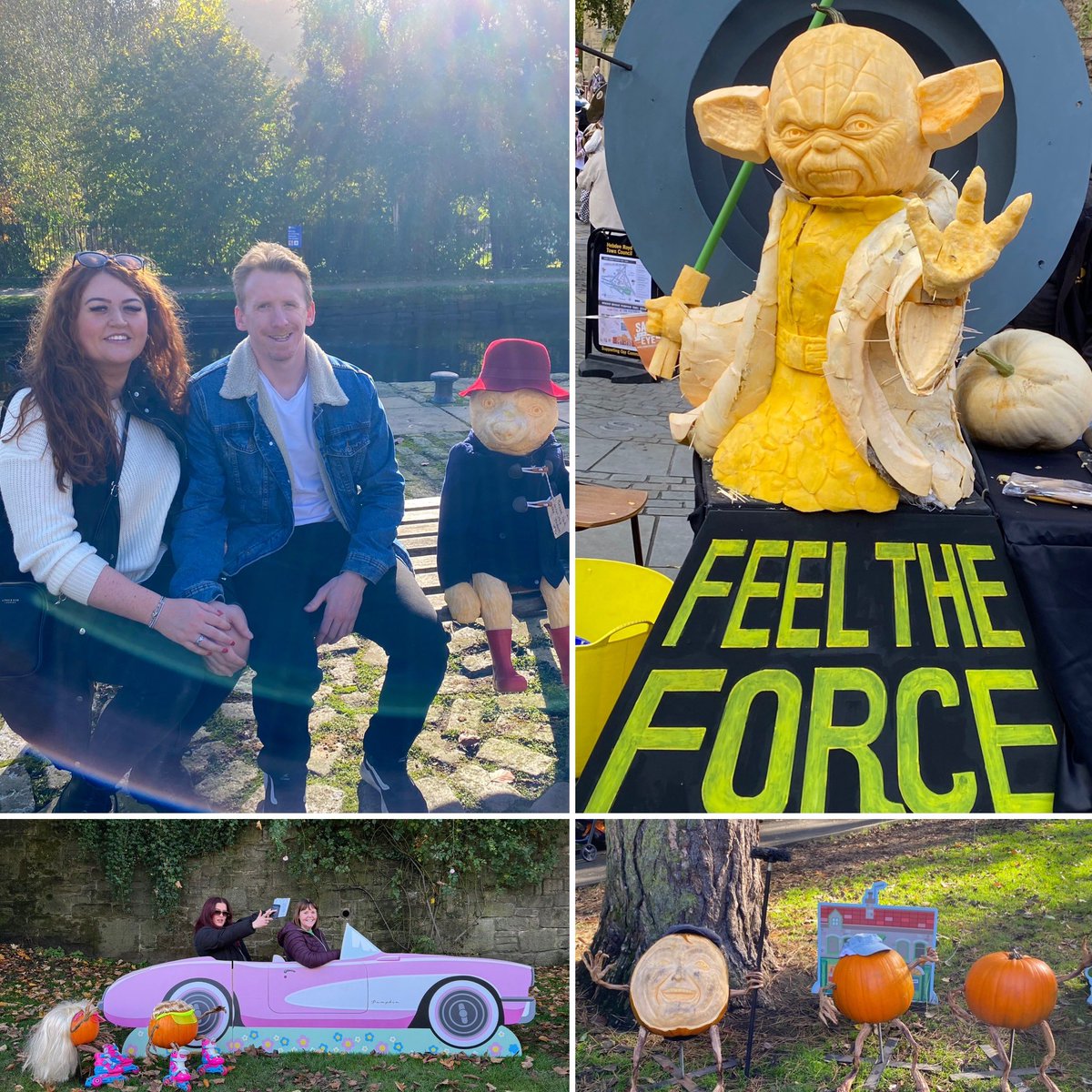 EileenKelly33's tweet photo. DAY 49 #Calderdale50Squared - the amazing #PumpkinTrail in #HebdenBridge then a lovely walk with family &amp; friends 🥰 More walking tonight as we’re going on a ghost walk in #Haworth  -  can’t wait! 👻
#walking #family #EveryDayActivity #friends #ghosts #ActiveCdale https://t.co/uDpWn8IpNW