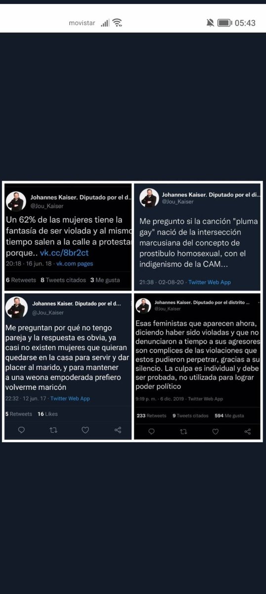 bluevet8's tweet photo. @RobertoMerken Como @canal13 puede tener de panelista a una persona que tenido este tipo de declaraciones????? https://t.co/AKdMPygwKo