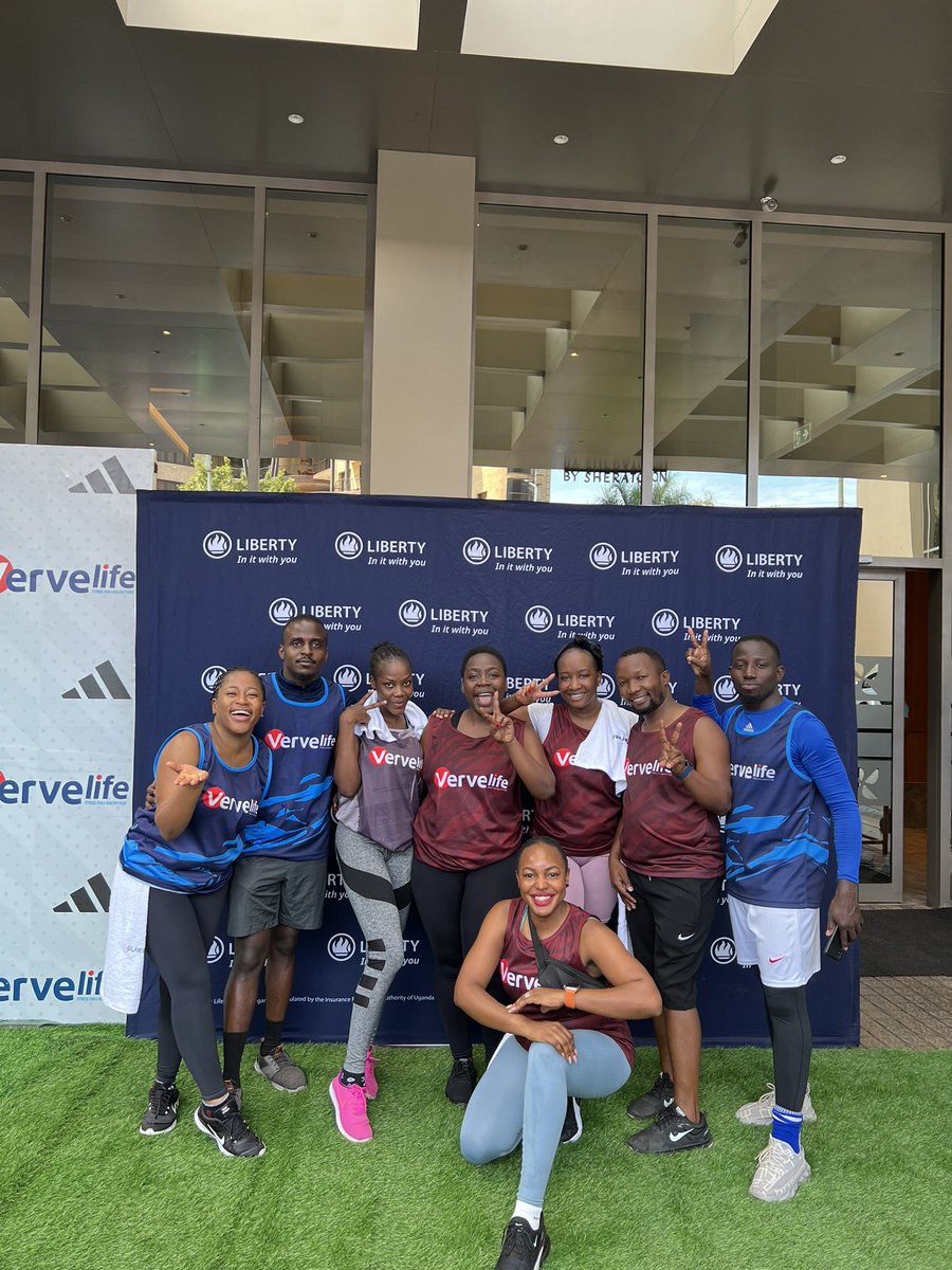 liberty_uganda's tweet image. Today, we enjoyed an incredible time at #VerveLife event with @interswitchug . 
 This fitness party was the perfect way to celebrate a #healthier community and workforce.
#initwithyou #NeverS20P