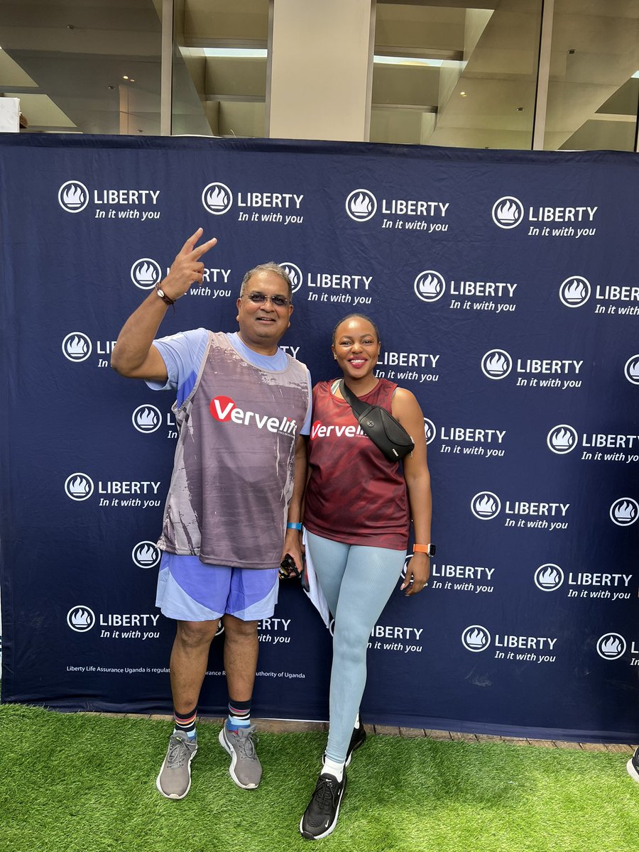 liberty_uganda's tweet image. Today, we enjoyed an incredible time at #VerveLife event with @interswitchug . 
 This fitness party was the perfect way to celebrate a #healthier community and workforce.
#initwithyou #NeverS20P