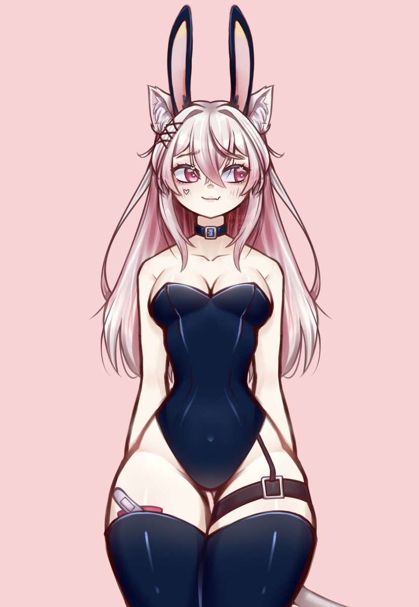 WishesAndDream's tweet photo. Didnt you say this was a costume party😅? ~legally blonde~ 

Thank you all for the 100 followers on twitch🎉🥳 hope you enjoy bunny KETEKO!!

Stream later today for celebration 🎊 

Art by @maxeth_04 

#Vtuber #VTubersart #VtuberEN #bunnygirl https://t.co/00y6hsOqZp