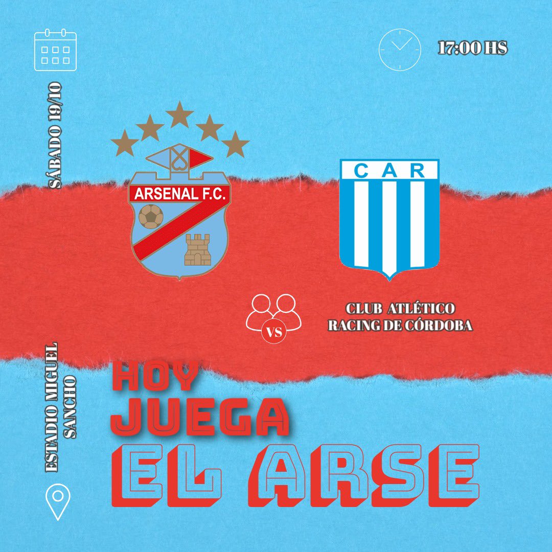 Agrupación Arsenal Primero tweet media