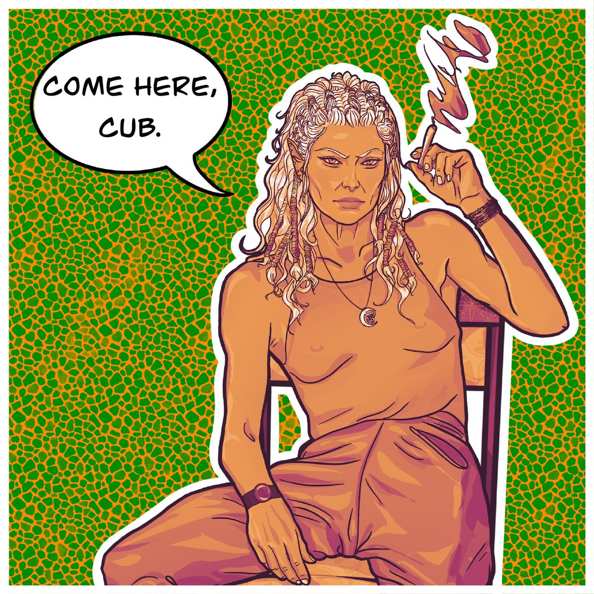 izzmizzstuff's tweet image. The guilt of not noticing that Jaheira died 10 seconds before the end of the first Kethric encounter with my Durge is hard to bear.