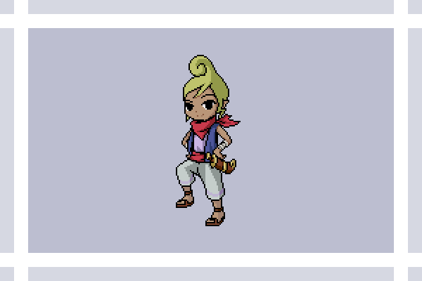 Little Pixel Inktober 2024, Day 19:
Tetra!! 💕
#pixelart #legendofzelda #windwaker