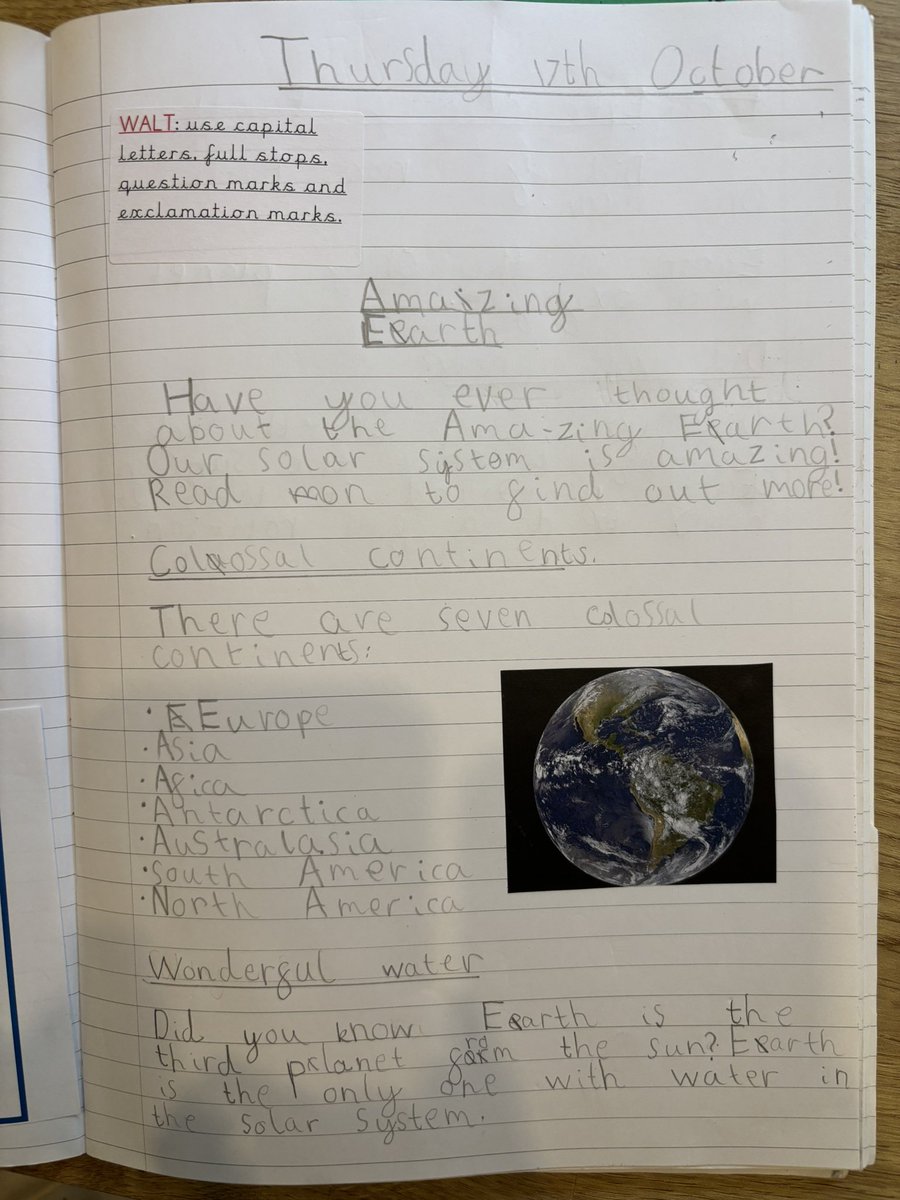 This week in English, Y2 have researched, planned and written a non-chronological report, and I have been blown away by the end result! Your use of the features and your writing and presentation have been outstanding! Well done superstars, I am so proud of you all✨ <a href="/BarntonMissR/">Miss Rutter</a>