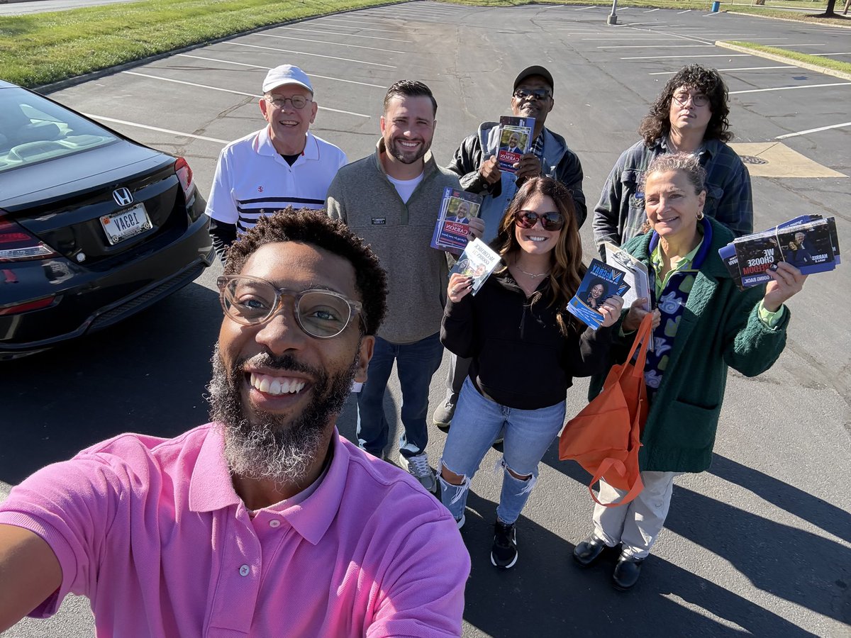 Our teams are getting out around the state today to encourage folks to vote early! It’s safe, convenient, and allows you to avoid the lines on Election Day!