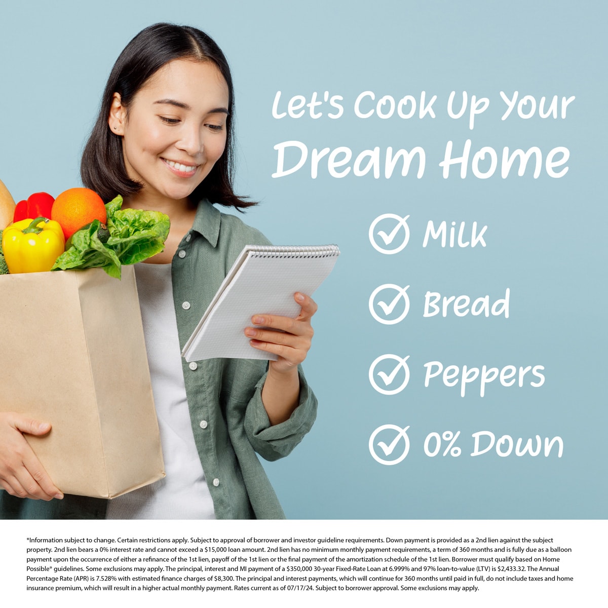 albertomadrid's tweet photo. Think of our 0% Down Purchase home loans as the secret ingredient in your homeownership recipe. Let's cook up your future together! 480.540.3453 https://t.co/8sjz2xX5o7