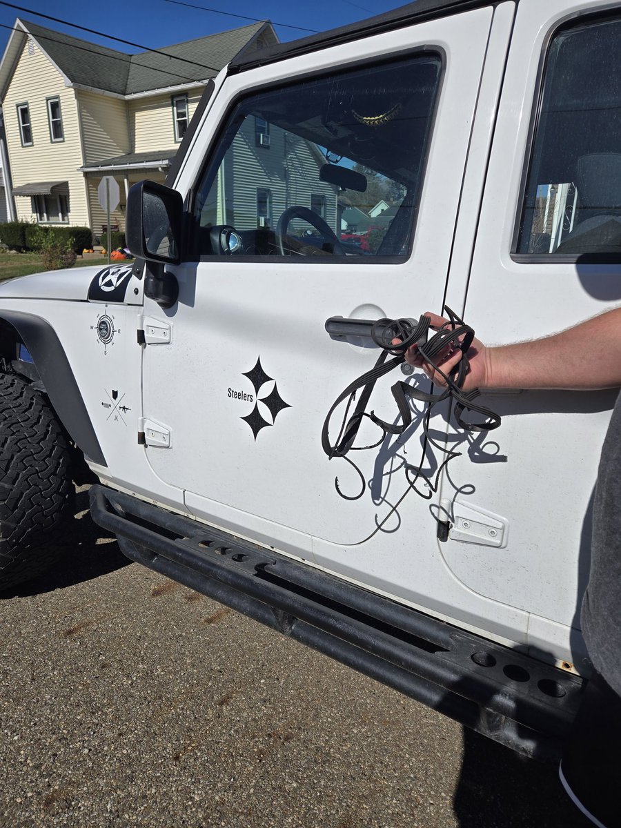 stager036's tweet photo. @KevinAdams26 @TerribleTailgat @clester0614 Just getting ready to buy our tickets to the game and tailgate yesterday and this happens. Water pump went and shredded the serpentine belt and pulleys. Now we don't have the money  to go to the game. It would be a dream come true to meet  these true Steelers ledgends. https://t.co/rUooMHLxsZ