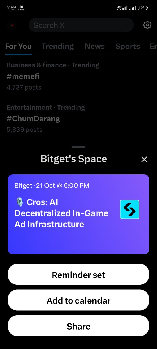 3Glo43's tweet photo. @bitgetglobal @CrosWorlds I’m excited to participate in @CrosWorlds next AMA. @msmac77 @mmmingas_15 @wyskasjerome https://t.co/6WkBvgq5bi