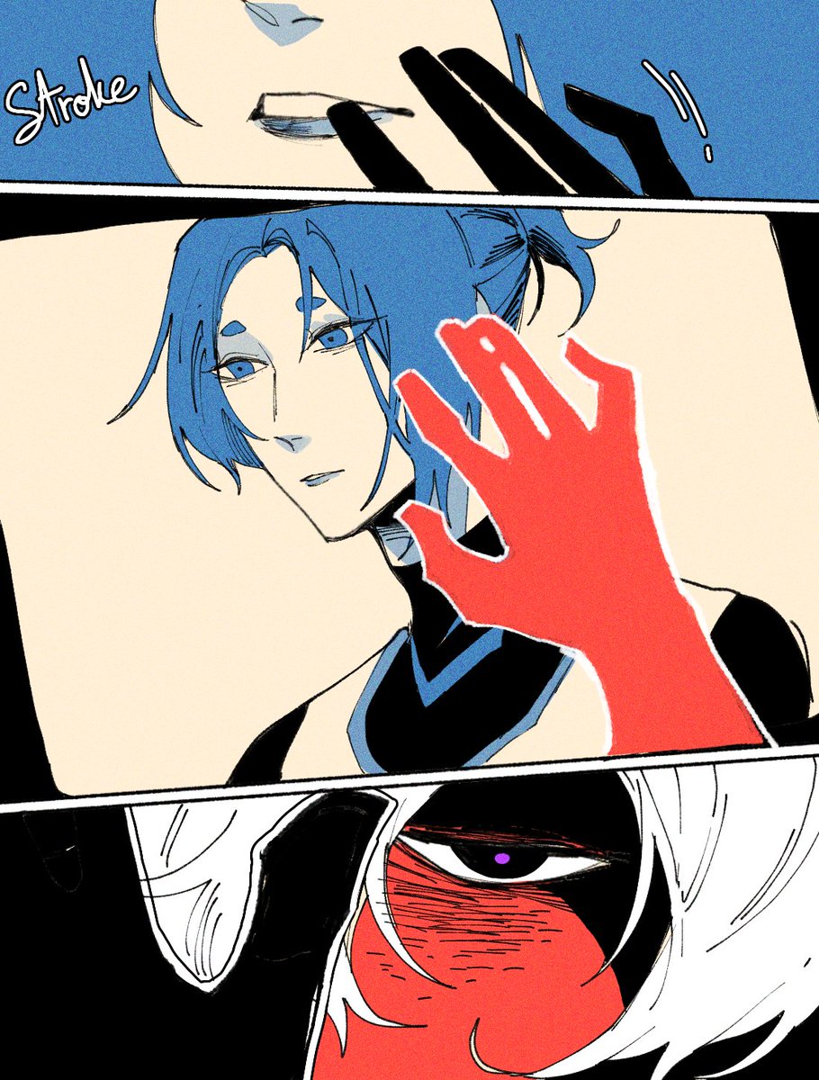 erskyee's tweet photo. [ ngro / nagireo ]

Through the screen.

( bllk S2 stuff ) https://t.co/SRtSNBcJaz