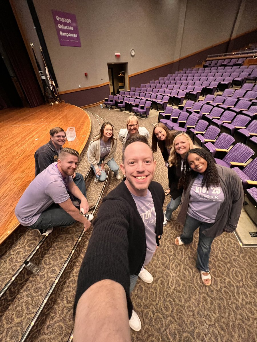 KtoyTeam's tweet photo. It was a fantastic experience being able to connect with so many future educators! @ksuedcats #spiritofteaching #ktoy25 #ktoy2025 #education #futureeducators #kansascan https://t.co/05vAwFyGgH