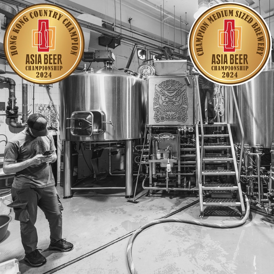 HKBeerCo's tweet photo. We take great pride in our work, and it means everything to us knowing craft beer enthusiasts in Asia can enjoy world-class locally-made craft beer. 
#hongkong #awardwinning #localcraftbrewery #communityfirst #sustainability https://t.co/xjT2TSCPzv