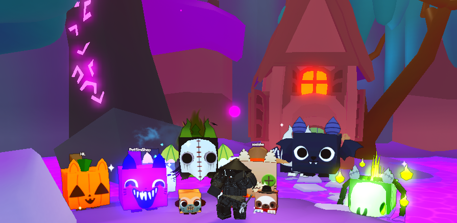 Pet Simulator 99 - Halloween HUGES Giveaway! 🎃

How to WIN:
➜ 👻 Follow <a href="/PetSimShop/">PetSimShop • SHOP TODAY!</a> 
➜ ❤️ Like + Retweet ♻
➜ 💬 Comment Your ROBLOX Username!

🥳 BONUS ENTRY: Like + Sub! tinyurl.com/duyz79hn

🎉 5+ Winners picked over the next 48h!