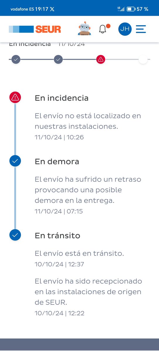 paifor's tweet photo. @SEUR_responde, nos movemos un poco para localizarlo, o ya está bien así?
Que la solución que ofrecéis sea " pon una reclamación" no me va a solventar el problema https://t.co/onSkwKjEdG