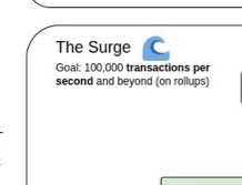 Vitalik posted a roadmap with "the surge" wave on 11/4/22.  Within minutes, #okinami dev posted "The surge." on the blockchain.  Fast forward to 3 days ago, Vitalik posted an article focusing on the same roadmap.  Are they finally ready to unleash the power of the tsuNami?