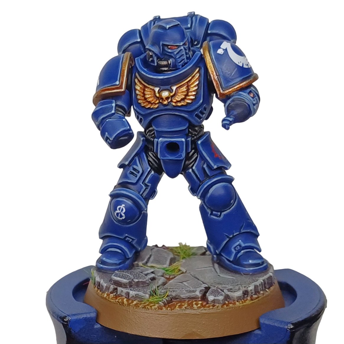 Willage_BPP's tweet photo. Small update today. Tidied up some of the lines and finished the backpack off 

#warhammer40000 #WarhammerCommunity #PaintingWarhammer #40k #warhammer40k #warmongers #ultramarines #marchformacragge #SpaceMarine2 #spacemarine #warhammer https://t.co/J8bLombMfr