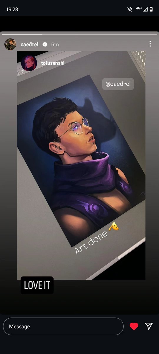 📢 Instagram Update! 📢 @Caedrel Just posted a new Story on Instagram.