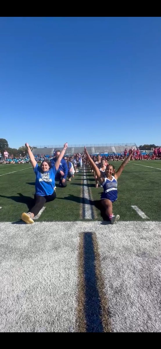 Homecoming and Pep Rally fun!! Let’s go Bulldogs! 💙🤍