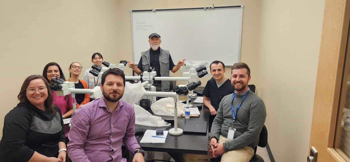 lsuvetmeddean's tweet photo. Collaboration & teamwork are in our DNA @LSUVetMed! We were so pleased to welcome Dr. David Zeman, Executive Director of #AAVLD & special guest of Dr. Udeni Balasuriya, this week. Dr. Zeman interacted with our house officers, staff, & faculty. #LSU #ScholarshipFirst #LADDL #LSUDx https://t.co/0476ZdXiFS