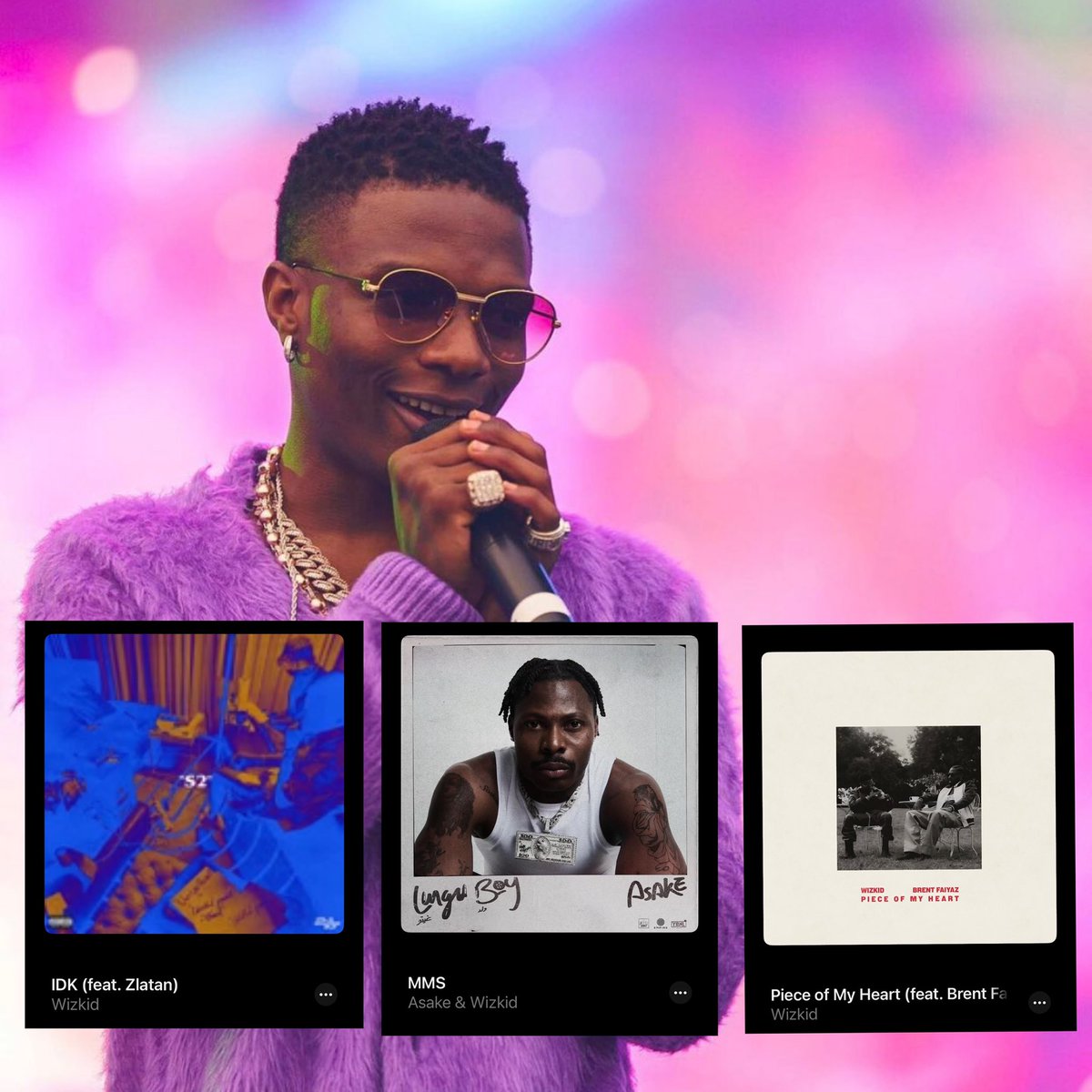 wavesntwrk's tweet photo. The top 3 Biggest first day streams on any song on Spotify have one thing in common dominator, Wizkid.💥 https://t.co/r9RnBdALbl