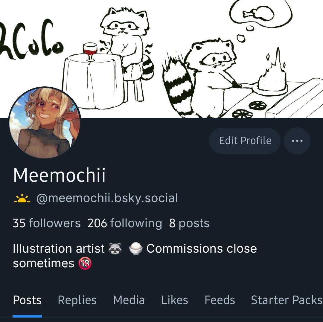 I finally made a bluesky 💙 time to pack my bags and move over

#artmoots