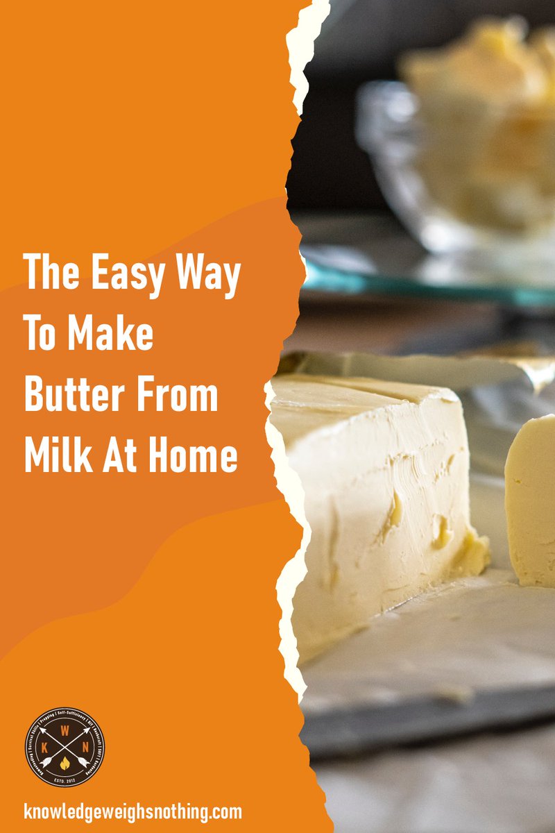 KWNHQ's tweet image. Transform milk into golden deliciousness 🥛➡️🧈! Discover the simple joy of making butter at home. Perfect for your morning toast or homemade pastries! 

Read here: knowledgeweighsnothing.com/how-to-make-bu…

#HomemadeButter #DIYKitchen