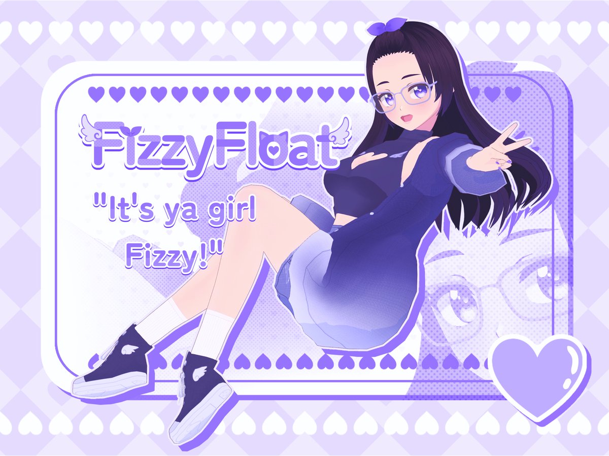 TheFizzyFloat's tweet image. 💜 Hey, it's ya girl Fizzy!

I love to draw, edit and create VRoid models for fun! I am also your local wannabe VTuber. ᕦ(ò_óˇ)ᕤ

💜 Website: fizzyfloat.carrd.co