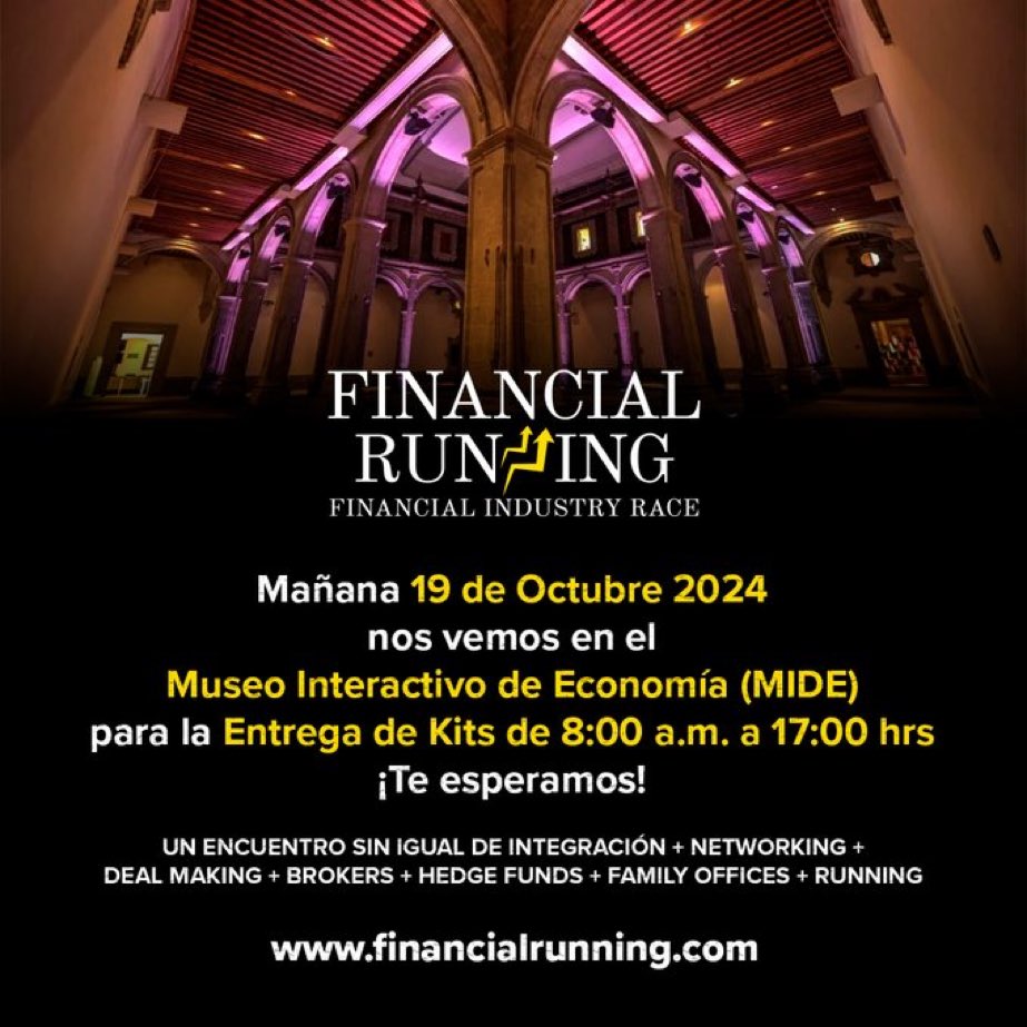 JesusMartinMx's tweet photo. HOY ES EL DÍA PARA RECOGER KITS. No te lo pierdas #FinancialRunning es mañana! @FinancialRunner @RiskMathicsFI @AllanBarush https://t.co/QWFFp2jojy