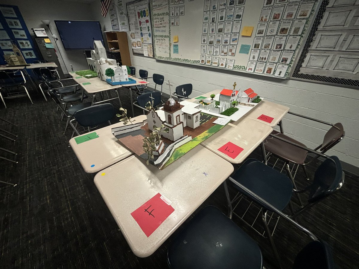 Proud to showcase AJJH students’ incredible work on the 3D Spanish Missions in Texas project! Their creativity and dedication truly bring history to life. Check it out! #StudentShowcase3D <a href="/NeimanOwens/">Neiman Owens</a> <a href="/childs4children/">cchilds</a>