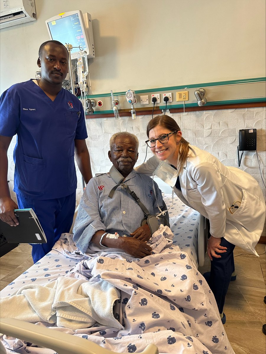 A team of Madaktari Africa volunteers visited JKCI in Dar es Salaam in July 2024, working with and training JKCI staff on multiple cardiology procedures! #trainforward #africa #madaktari #jkci #tanzania #cardiology #heart