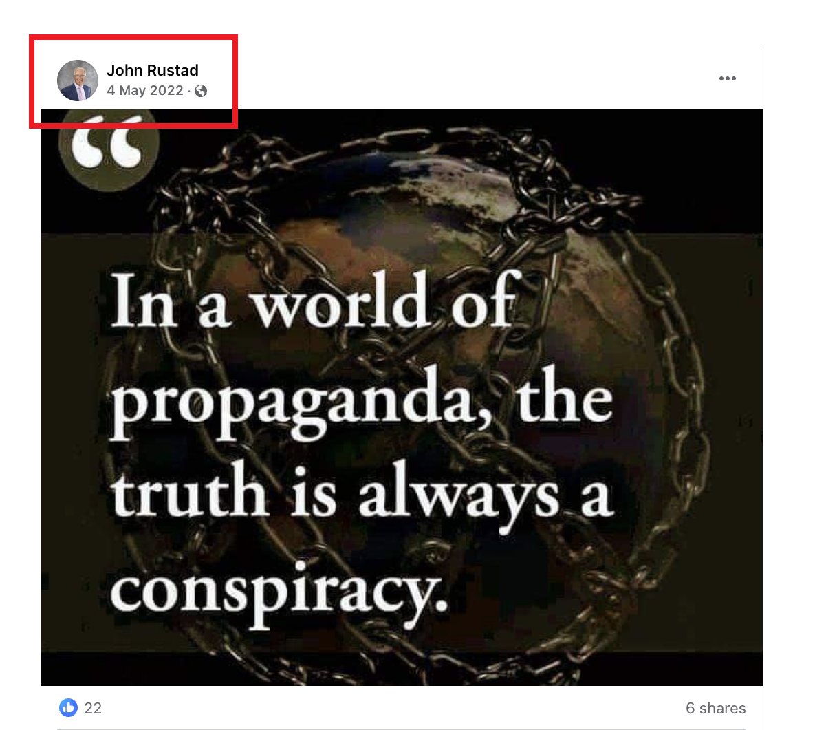 John Rustad's internet conspiracy brainrot, a thread #bcpoli