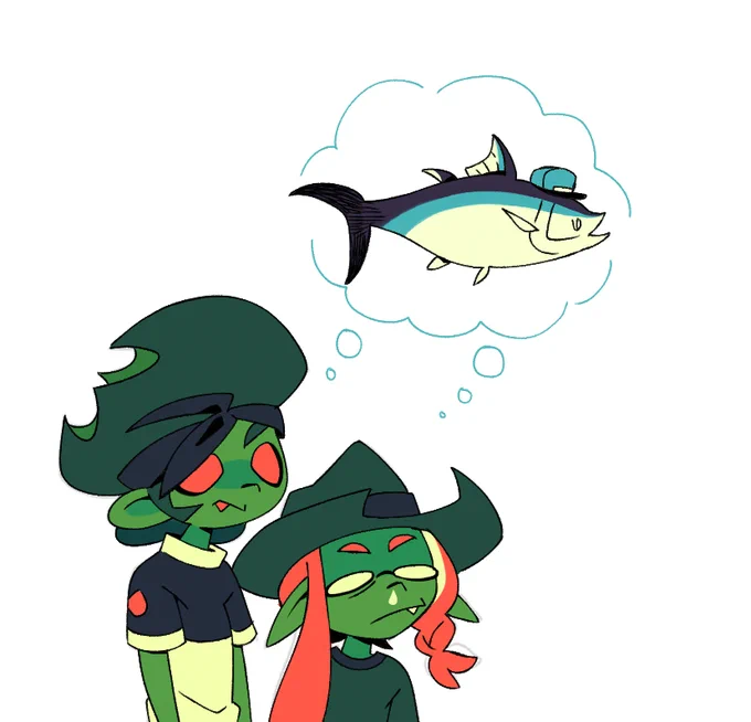 team knights (but I wanted to draw zombies again) 