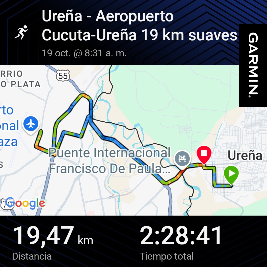 CESARO1972's tweet image. El Fondo de hoy 19.5 km suaves con #Solarboost5
#garmin #beatyesterday