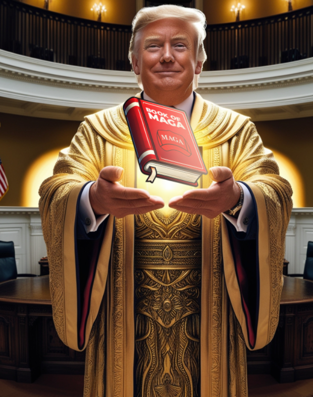 Book of MAGA tweet media
