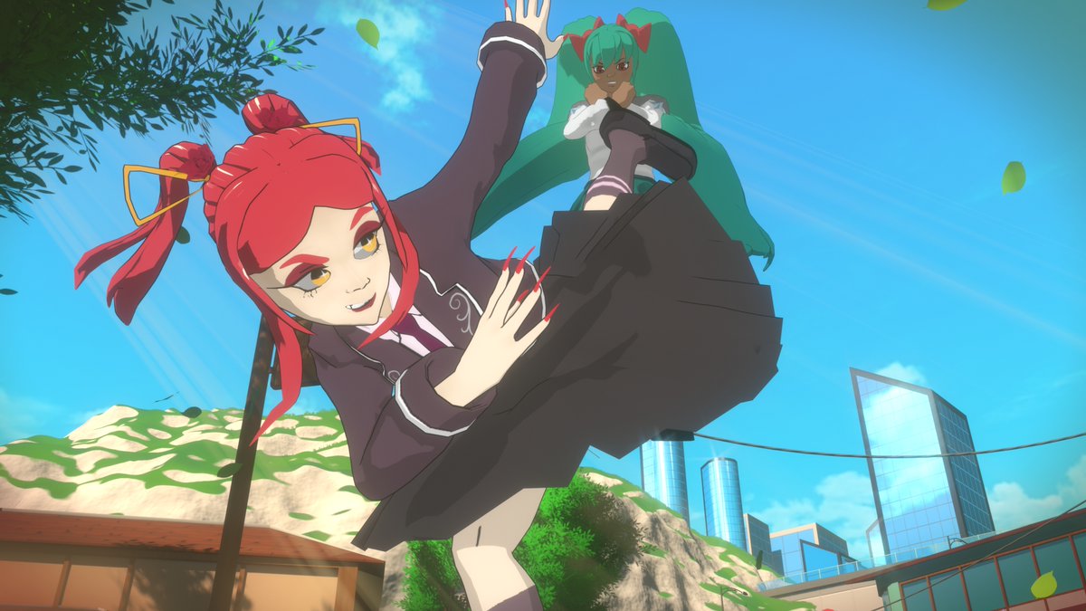 This is a test of the game's final art style, featuring two fierce rivals battling it out for a high-worth target. We think the high contrast, cel-shaded style will allow moves and landmarks to be easily noticeable! What do you think? #gamedev #art #indiedev #screenshotsaturday