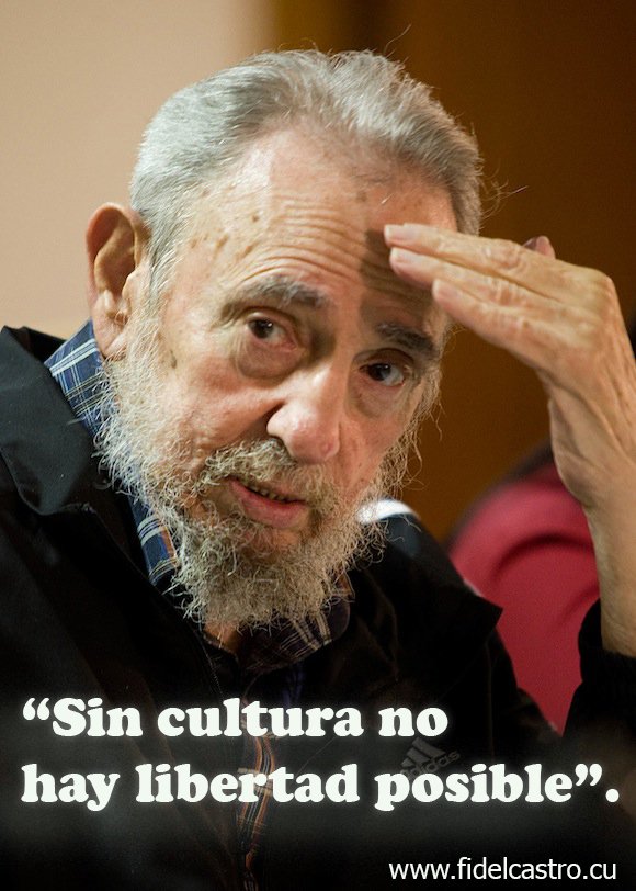 19 de octubre de 2002 🎙️Discurso en la inauguración del XVIII Festival Internacional de Ballet de La Habana: “Sin cultura no hay libertad posible”.
#CulturaCubana
#BmcTotonicapán