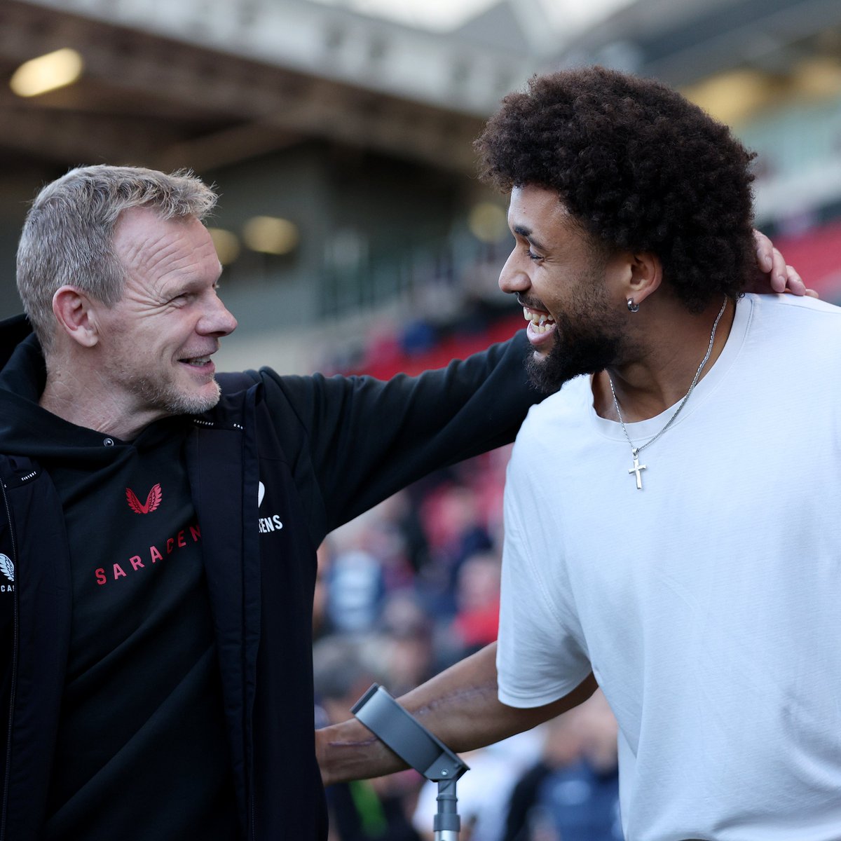 Saracens's tweet photo. 🖤 ❤️

#YourSaracens💫 https://t.co/EmqP7ADrdr