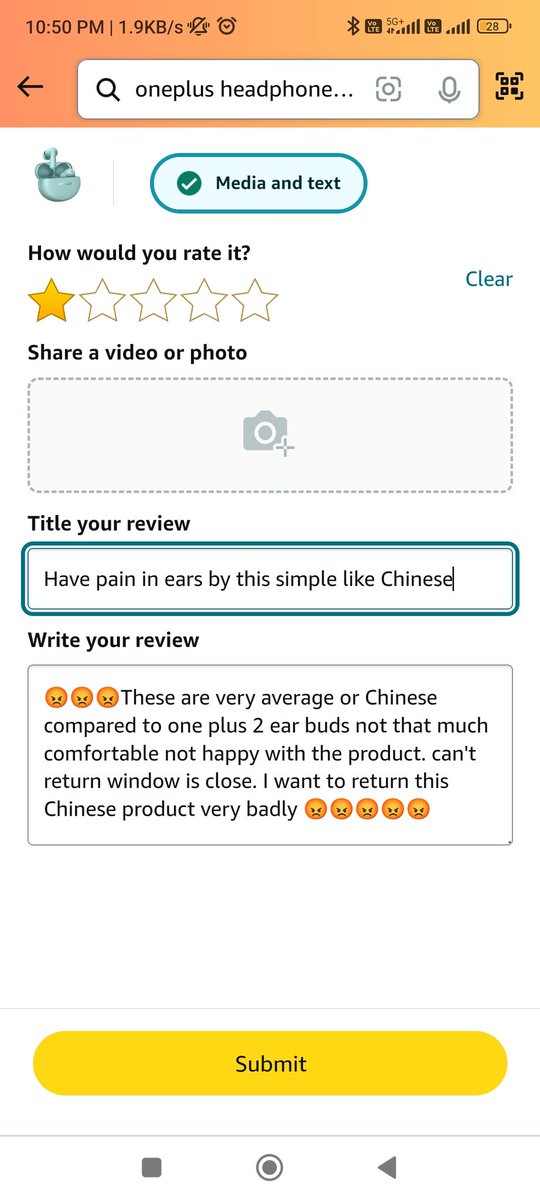 shubusingh5's tweet image. "Extremely disappointed with @oneplus selling Chinese products under the name 'OnePlus Buds 3 Pro.' I was inspired by the quality of their Nord Buds 2 , but now it feels like they're just expanding business without maintaining quality, pushing subpar products to loyal customers.