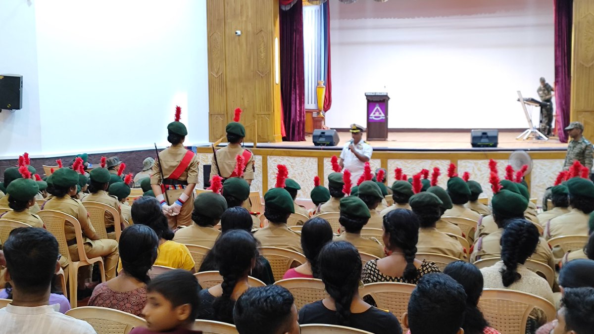 GP_HQ_EKM_NCC's tweet image. Our journey to the Inter-Group Competition started strong with our first camp at Vimla College, Thrissur! The dedication and spirit of our cadets set the tone for what’s to come. #IGC2024 #ErnakulamGroup #NCC
@NCC_KER_LAK_DTE
@HQ_DG_NCC