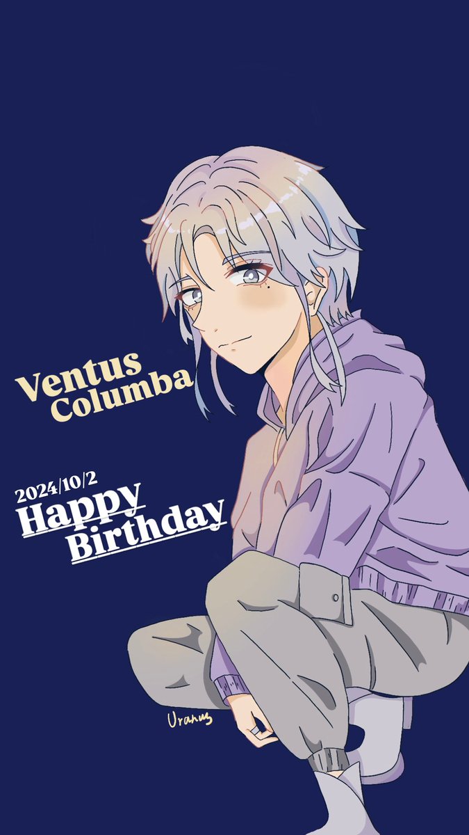 uranus_rain_'s tweet photo. #Columbart 
終於畫出來了但遲到好久(~_~;)
其實一直在想要怎麼畫會比較好
然後又因為要考試
所以來不及在格倫生日前用電繪畫出來
抱歉都過這麼久了
還是在再祝一次格倫生日快樂 https://t.co/BfieY8kAaM